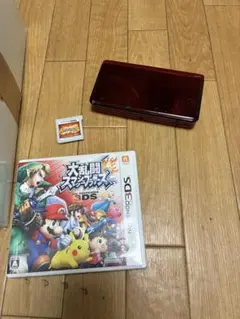 ニンテンドー3DS レッド 本体とソフトセット