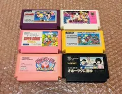 【FCソフト6本セット・任天堂・ファミコン】oho
