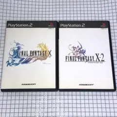 【2本セット】 PS2 ファイナルファンタジーX/ X-2