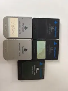 プレステ　メモリーカード5個セット