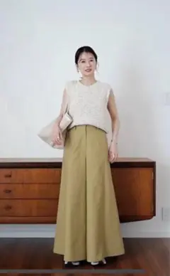 CLANE FLARE CHINOS PANTS