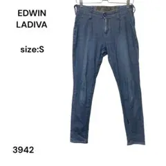 エドウィン　ラディーバ　EDWIN LADIVA パンツ　スキニー　Ｓ　伸縮