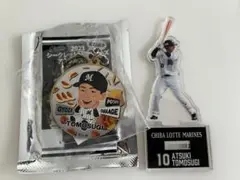 千葉ロッテマリーンズ　友杉篤輝　アクリルスタンド　キーホルダー