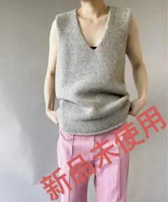 EDIT.FOR LULU シェットランドVネックロングベスト