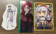 fgo マナナン バゼット アムール ステッカー カード