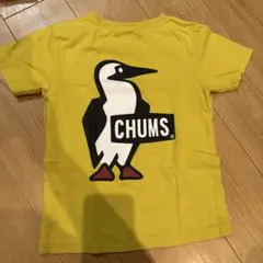 CHUMS Kids L イエロー Tシャツ