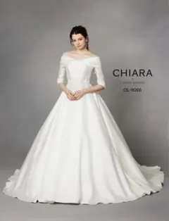 【24時間限定値下げ中】4-8号CHIARAウエディングドレスCIL9556 24時間限定値下げ中】4-8号CHIARAウエディングドレスCIL9556