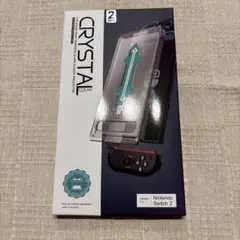 Switch2 保護フィルム　2枚セット　貼り付けガイド枠付き　新品　未使用品