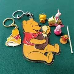 くまのプーさん キーホルダー 他6点セット