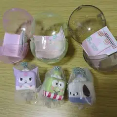 カプセルトイ 3個セット サンリオ クロミ けろけろけろっぴ ぽちゃっこ
