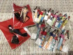 着物姿の人形 &つまようじ人形