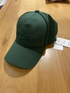 新品未使用Callaway グリーンキャップ ロゴ刺繍入り
