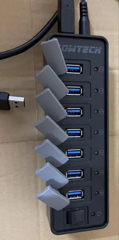 SOWTECH 7ポートUSBハブ