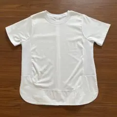 ノーリーズ　ホワイト 半袖 Tシャツ サイドパネル付き