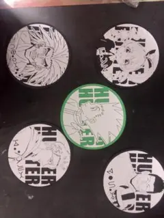 HUNTER×HUNTER ラバーコースター 5種 バラ売り可