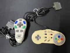 スーパーファミコン用コントローラー　スーパージョイカード　アスキーグリップ