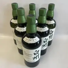 サントリー 白州 700ml 6本 ウイスキー