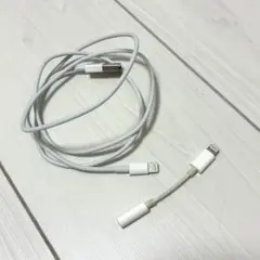ライトニング　充電器&イヤホン変換器