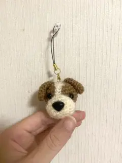 犬のストラップ