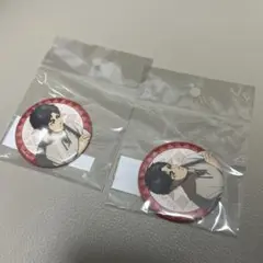 【匿名配送】進撃の巨人 エレン　缶バッチ　ペンギンパレード