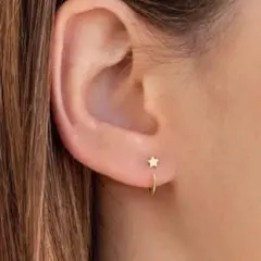 星 ループピアス