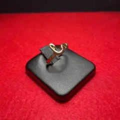 【ヴィンテージ】10号 ウェーブリング ゴールド デザイナーズ 骨董 r2