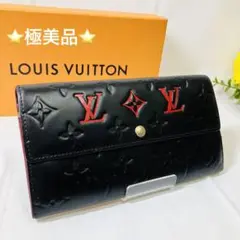 ルイヴィトン モノグラム ヴェルニ ポルトフォイユ サラ 長財布
