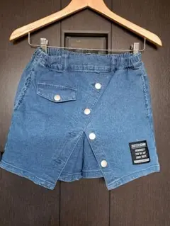 SISTER JENNI ラップスタイル 半ズボン デニムブルー