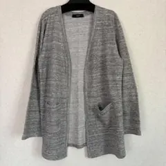 カーディガン グレー