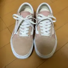 VANS ピンク スエード スニーカー