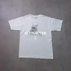 00s アニマル SCHNAUZER Tシャツ L