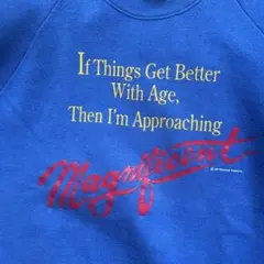 90s fruitoftheroom スウェット　古着　vintage 名言