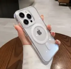 【新品未使用】MagSafe対応 iPhone16クリアケース