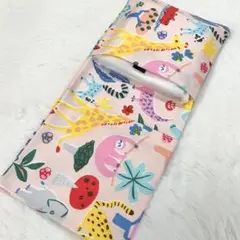 サニタリーケース アニマル サバンナ リスザル キリン ワニ S8341