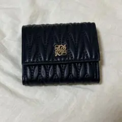 アルトローズ　ブラック　財布　三つ折り財布　セレクトショップ