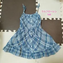 【美品】POLO RALPH LAUREN ノースリーブワンピース 3T