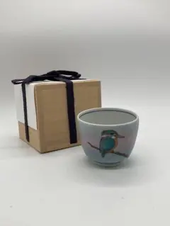 九谷焼　中村陶志人作　花文　花瓶　花入　共箱　C　R6002C 九谷焼 九谷 中村外志人（陶志人）作 色絵 葡萄文 花瓶 共箱 M