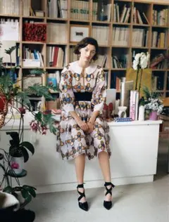 【CHRISTOPHER KANE】glitter flower skirt