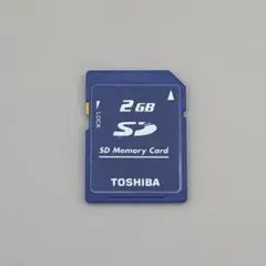 TOSHIBA SDメモリーカード 2GB