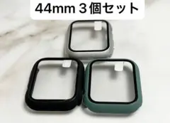 Apple アップルウォッチ　カバー　画面フィルム　44mm フルカバー