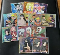 NARUTO ドラゴンボール　シール列伝　イタチ　サスケ　ナルト　自来也　カカシ