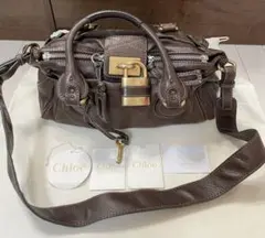 値下げ!Chloe クロエ パディントン ハンドバッグ トートバッグ肩掛け