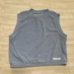 minirobe ノースリーブベスト サイズ2 ブルー