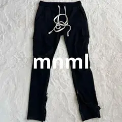 美品✨ mnml カーゴスキニー　ストレッチパンツ　ドローコード　S