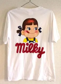 サンリオ　ぺこちゃん　ボックスロゴＴシャツ
