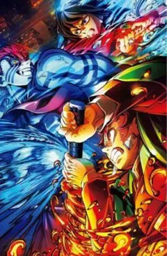 鬼滅の刃 映画 入場特典 キービジュアル イラストボード