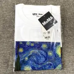 新品 ユニクロ UT MoMA ゴッホ 星月夜 Tシャツ L アート ゴッホ展