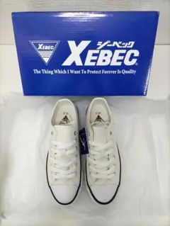 新品 ジーベック　スニーカーホワイト　デッキシューズ　250714-1T