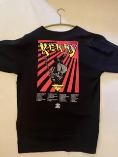 kenyokoyama バックプリント Tシャツ ブラック