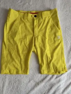 BRIDGESTONE GOLF イエロー ショートパンツ　Lサイズ